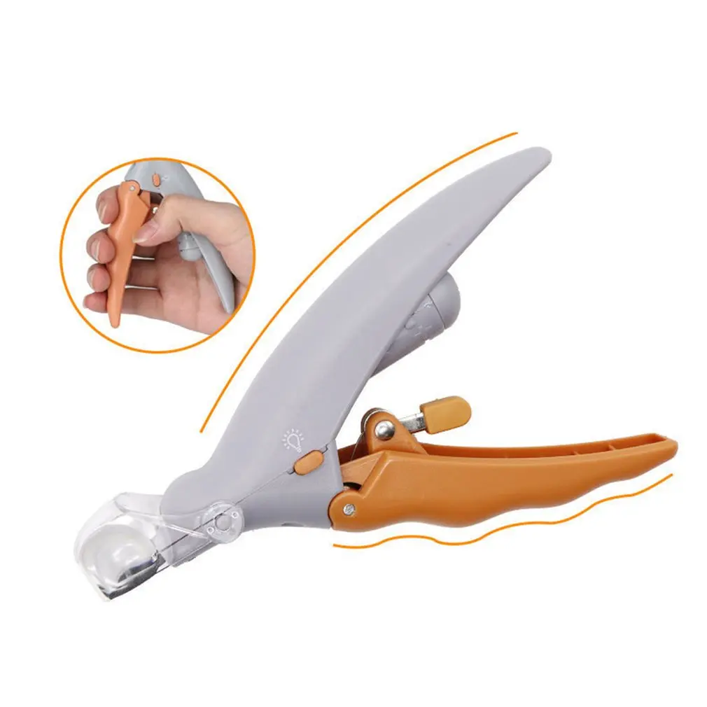 

Pet Nail Clipper Cutter Trimmer Grooming Tool With LED Light Dog Cat Safety Beauty Tools Scissor Clipper For Animal Care Product