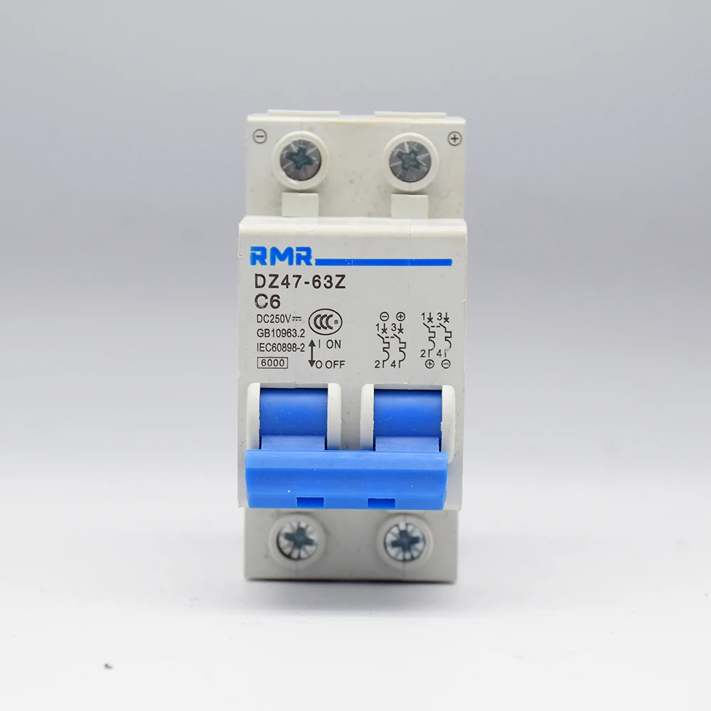 Мини-автоматический выключатель на солнечной батарее 3/6/10/16/20/25/32/40/250 А