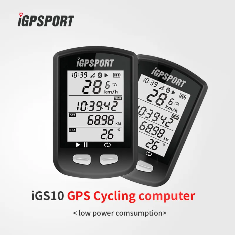 I GPS-порт IGS10 велосипедный компьютер беспроводной GPS Спидометр Водонепроницаемый