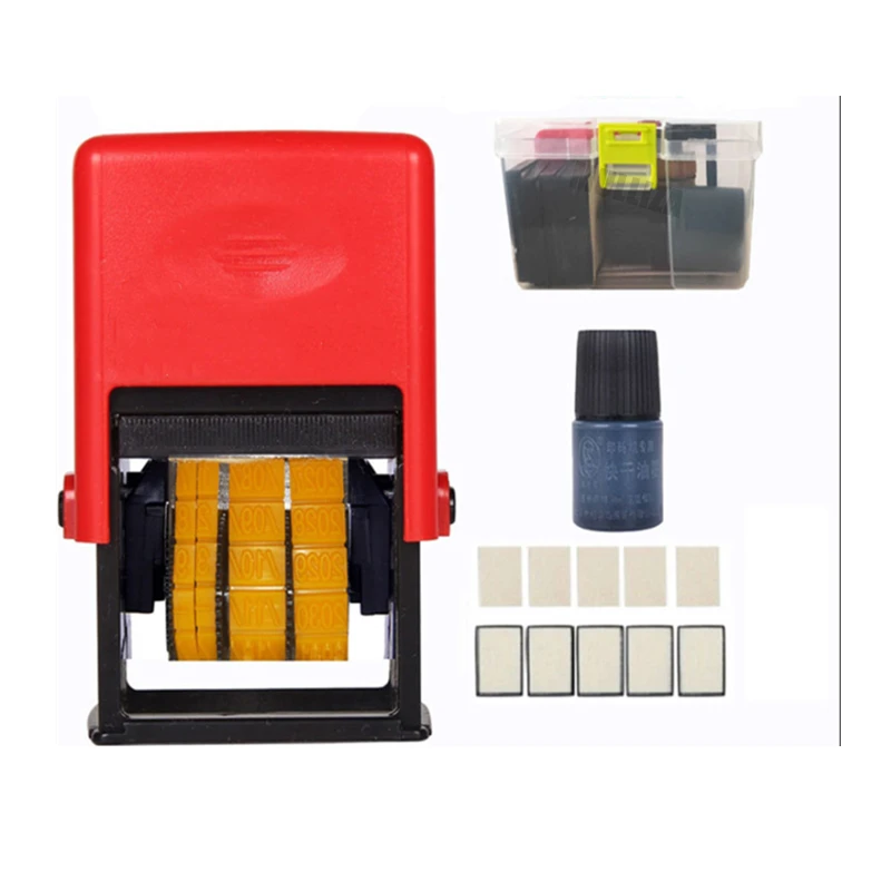 Portable Handheld Date Stamp Printer Quick-Drying Ink Date Printing Coding Machine for Food Plastic Bag Bottle Metal Can Printer images - 6