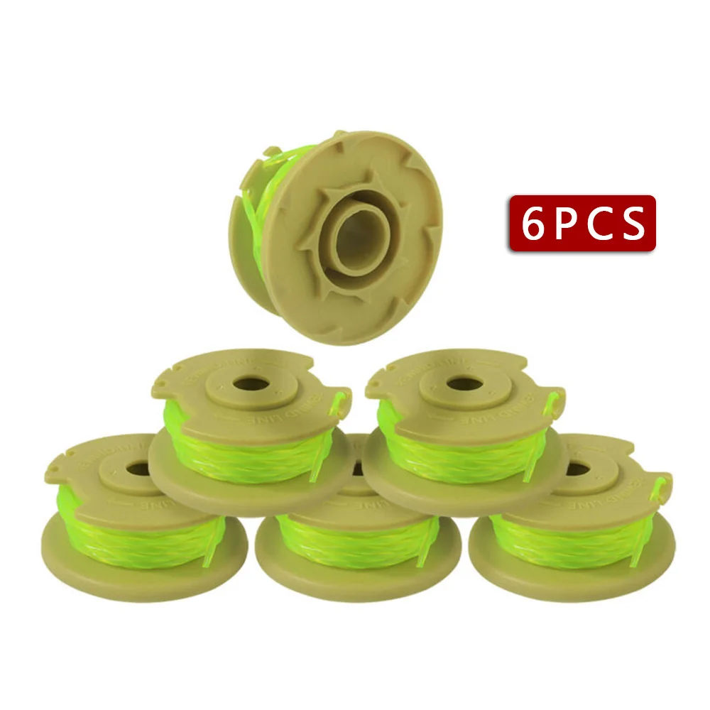 6 шт. для Ryobi One PLUS AC80RL3 .080 дюймов витая линия 18 в 24 В и 40 аксессуары замены|Детали
