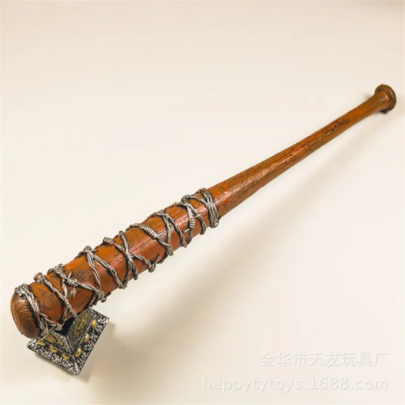 Аутдор Индор Гейм Фан 83см Косплей Фильм Ходячие мертвецы Бита Бейсбола Ниген Люсилль Пу Модель Игрушечная Подделка Он