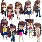 16, Модный комплект одежды для кукол BJD, Одежда для кукол Blythe, майка, футболка, пальто, юбка, платье-пачка, брюки, брюки для кукол Blyth