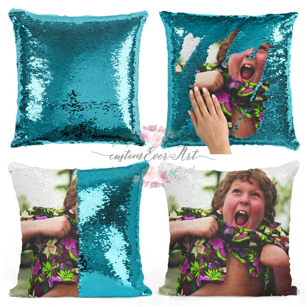 

Jeff Cohe sequin pillow | sequin Pillowcase | Two color pillow | gift for her | gift for him | pillow | magic pillow