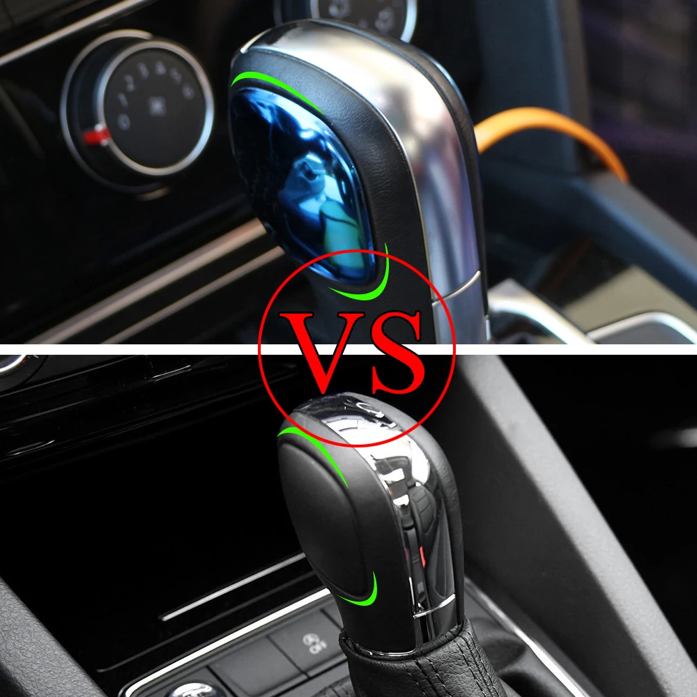 Xburstcar ручка переключения передач для автомобиля накладка наклейка VW Passat CC B7 Golf 6 7