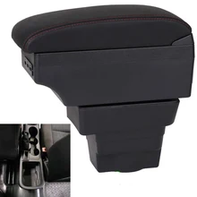 fo Opel Astra J armrest box universal car center console modification accessories double raised with USB