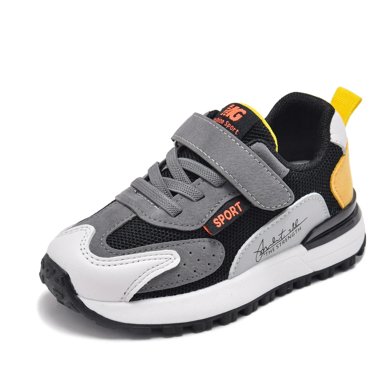 Good Quality Summer Teens Children Soft Sport Fashion Shoes Kids Running Breathable Sneakers for Boy Girls enlarge
