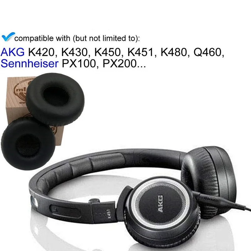 ABDO сменные амбушюры из пеноматериала для наушников AKG K450 K430 K420 K480 Q460 наушники
