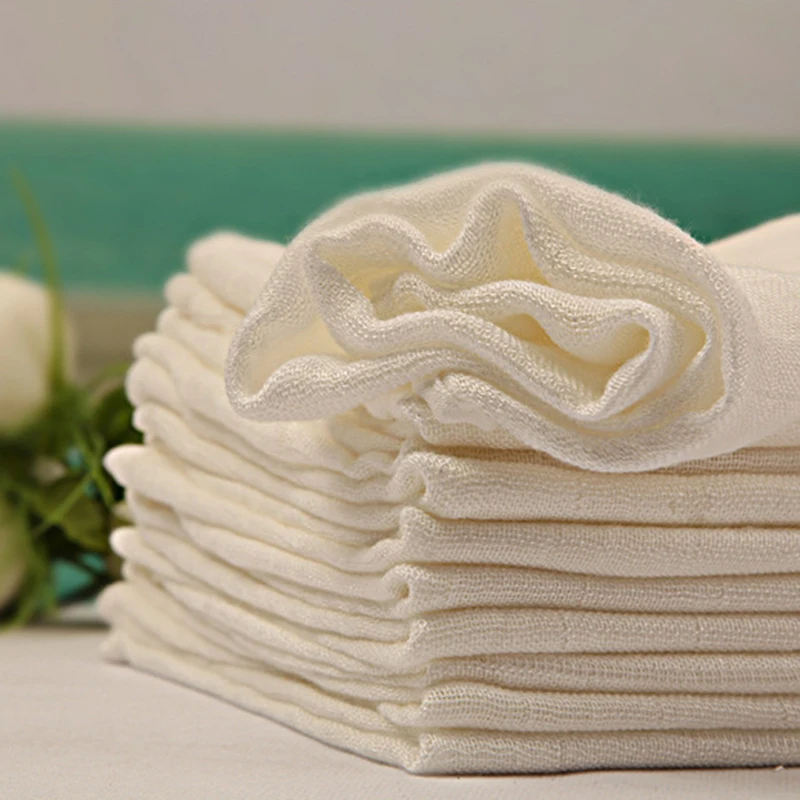 

Bamboo Fiber Diaper Insert Reusable Soft Baby Nappy Insert For Cloth Diaper High Quality Washable Newborn Nappies 5 pcs/pack