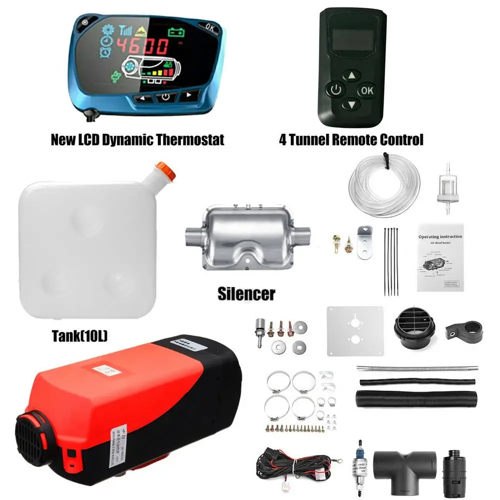 Автомобильный обогреватель 5 кВт 12 В/24 В воздушный дизельный Обогреватель