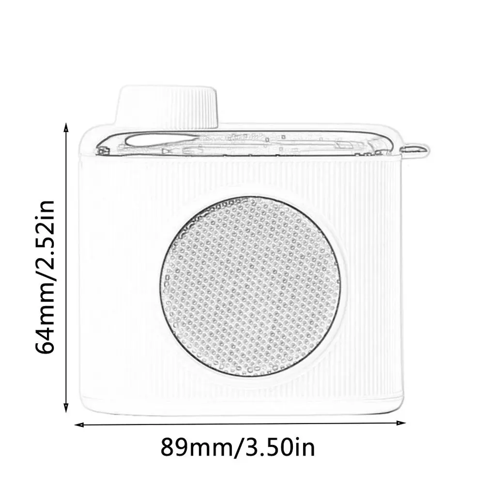 

Wireless Small Speaker Desktop Intelligent Sound Creative Mini Outdoor Convenient Anti-Fall And Dustproof Sound