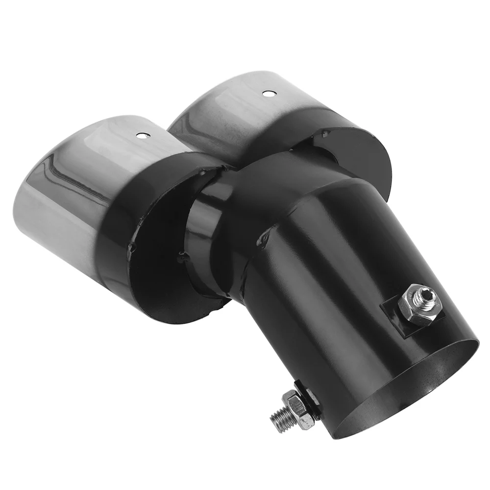 Выхлопной глушитель K Car 62 мм с двумя выходами декоративный изогнутая двойная