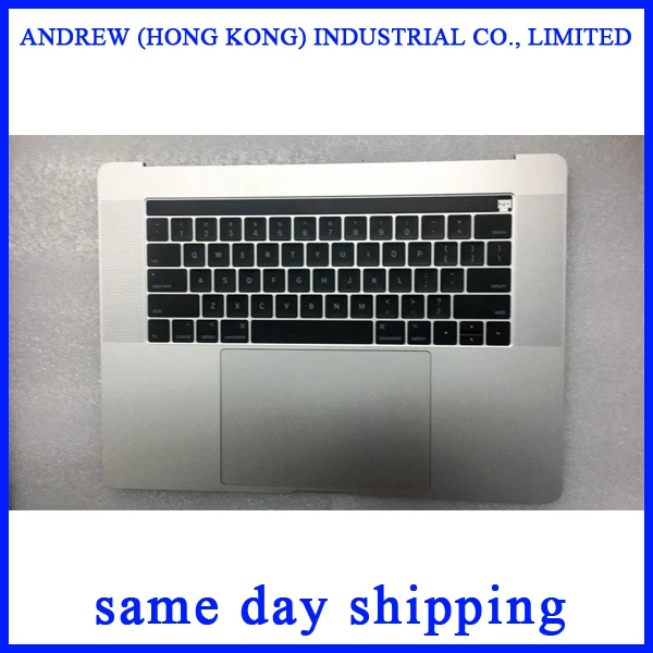 Оригинальный серебряный 15 &quotA1707 Подставка для рук TopCases Macbook Pro Retina A1707 US keyboard Trackpad