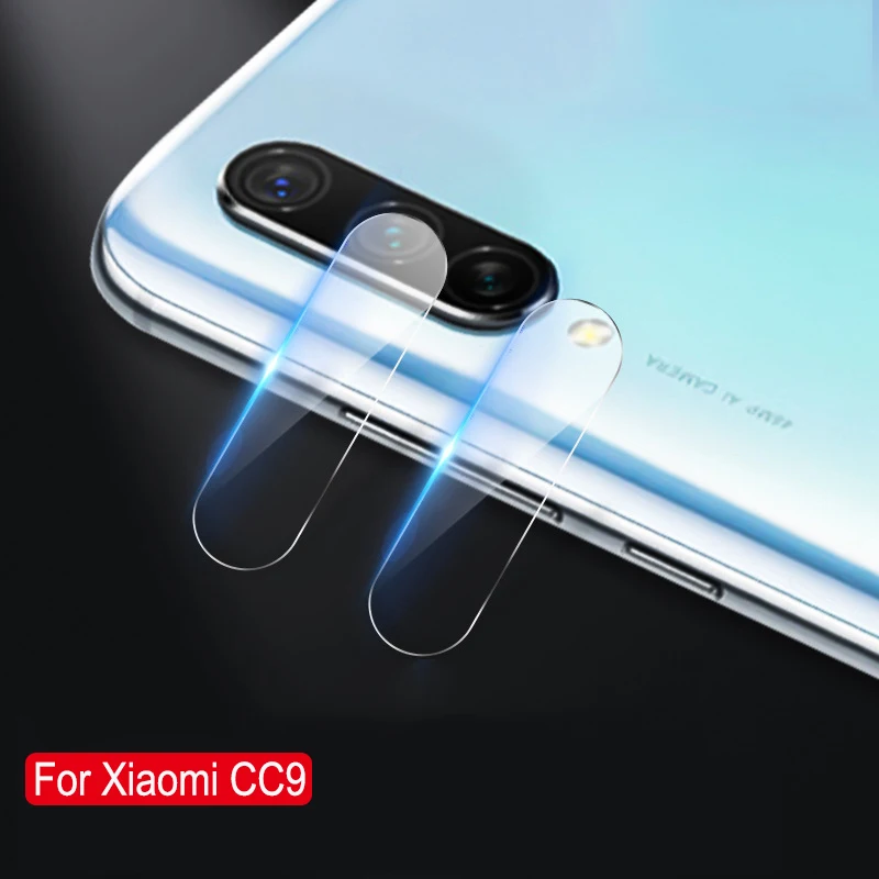 2 шт. задняя камера объектив Защитная пленка для Xiaomi Mi CC9e Note 10 Pro A3 Lite Объектив Закаленное стекло пленка