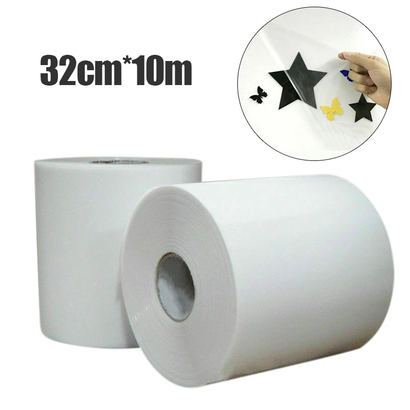 10 м/рулон прозрачной горячего переноса Бумага из винила с распечаткой Графика