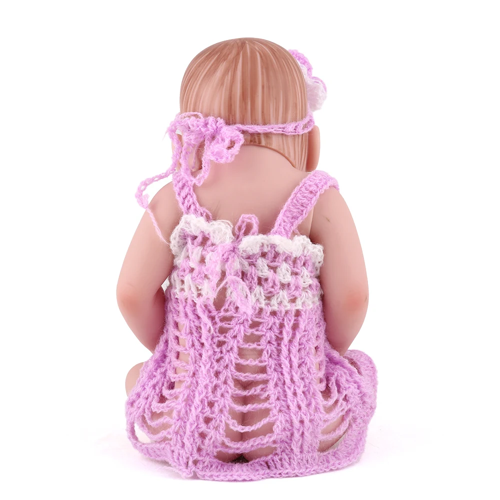 Rebron Baby 25 см полностью vinly кукла игрушки ручной работы реалистичные малыши девочки