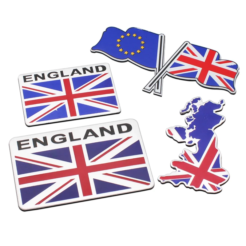 Наклейки на автомобиль с английским флагом эмблема Kindom значок Великобритании