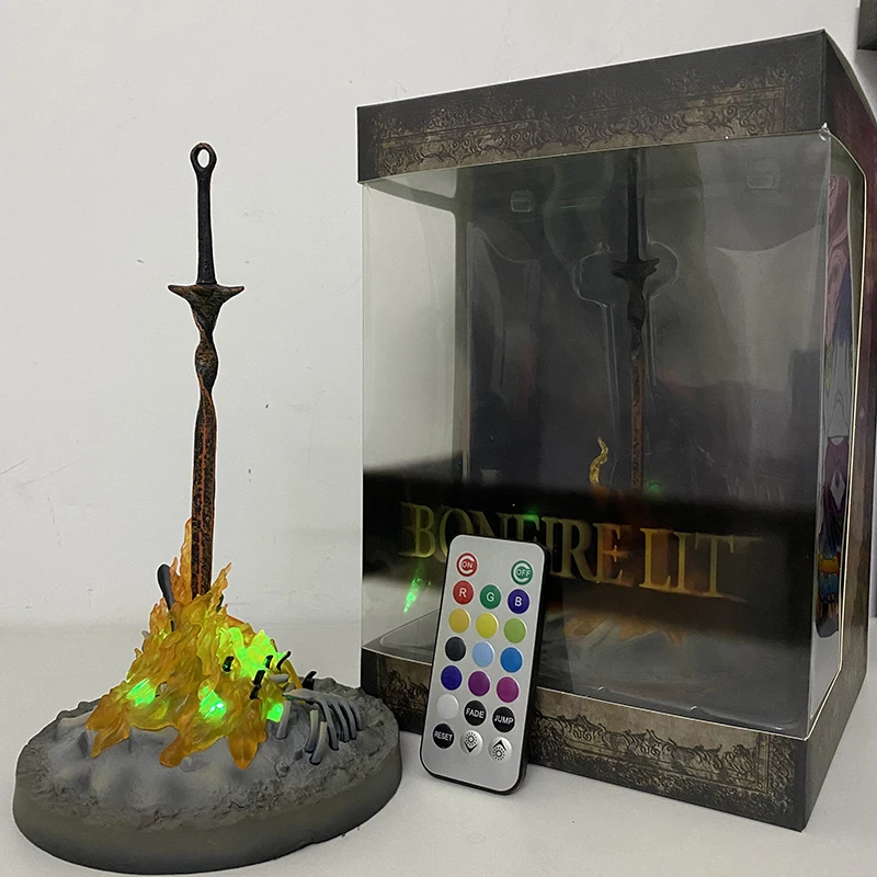 Экшн-фигурка Gecco Dark Souls Черный Рыцарь фараам костер меч Уокер Хрустальная ящерица
