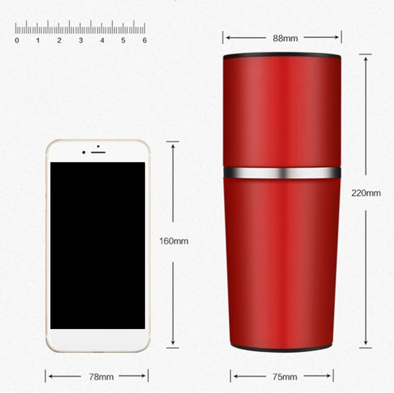 

Manual Coffee Maker Coffee Grinder Mill Hand Pressure Portable Espresso Machine Coffee Bean Grinders Pressing Bottle