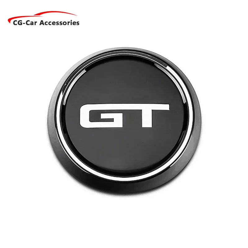 

3D GT round logo Trunk label Emblem sticker Trunk decoration For 15-20 Ford Mustang shelby Modification Replacement Accessorie