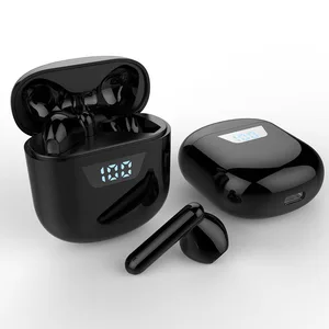 mx air tws wireless earphones bluetooth 5 0 headphones touch control earbuds led display hd stereo with mic for xiaomi iphone free global shipping