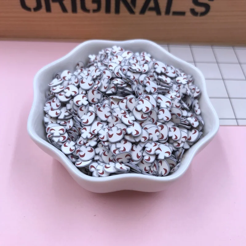 mushroom as picture 50 г/лот Горячая глина облако ломтик, глина Радуга, Новые фрукты брызги для рукоделия, телефон деко, DIY - Цвет: mushroom as picture