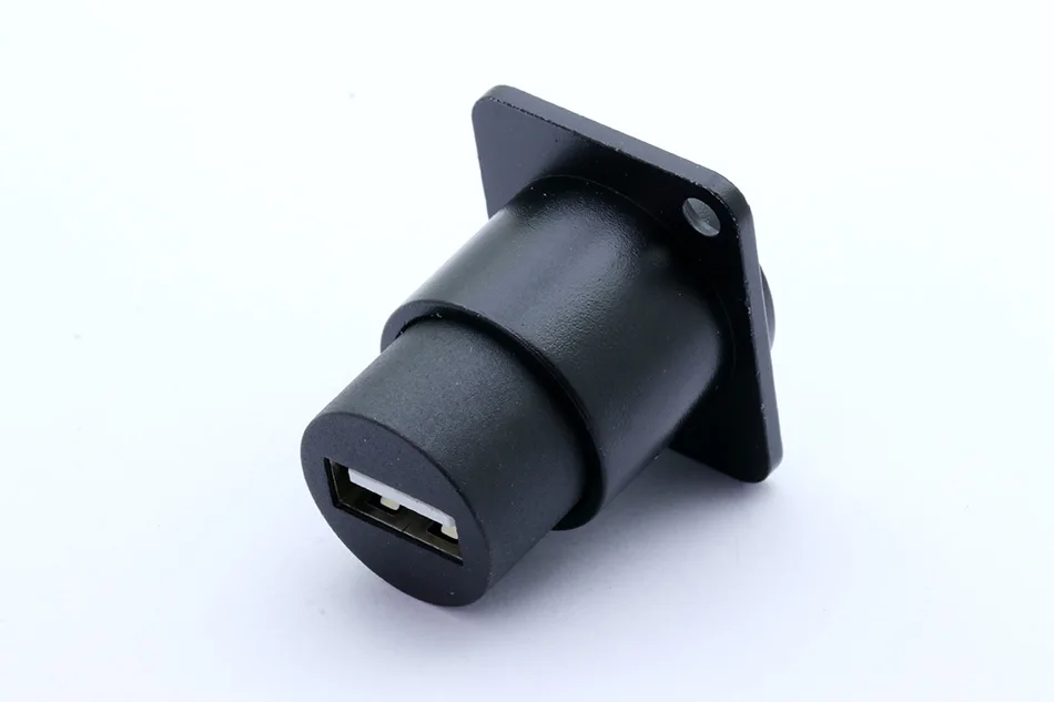 1 шт. D-type USB 2,0 прямой модуль шасси Монтажный разъем аудио разъем аксессуары для динамиков комплекты