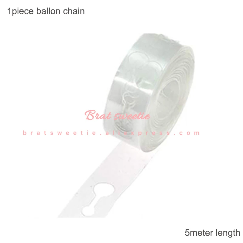 balloon chain 150 см розовая маленькая лошадка, фольгированные воздушные шары-единороги, животные, Гелиевый шар, единорог, с днем рождения, украшения, принадлежности, детские игрушки - Цвет: balloon chain