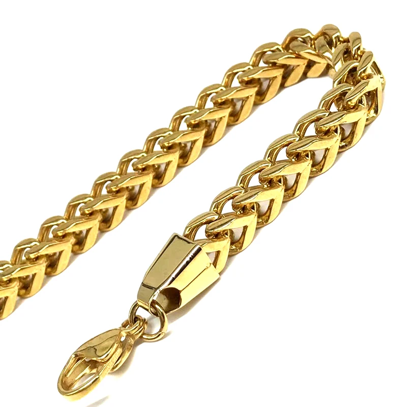 Европейская и американская мода Мужская положительная отрицательная цепь