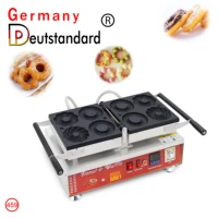 commercial electric digital mini donut maker 4 holes small donut machine bakery equipment bread making machine with high quality