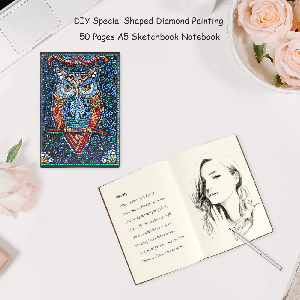 Новинка алмазная живопись ноутбук сделай сам винтажный животный узор