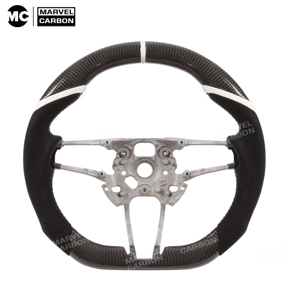 

100% Genuine Carbon Fiber Steering Wheel for Porsche 911 Cayenne Macan Panamera Taycan Boxster Cayman Spyder Tycan Panamera GTS