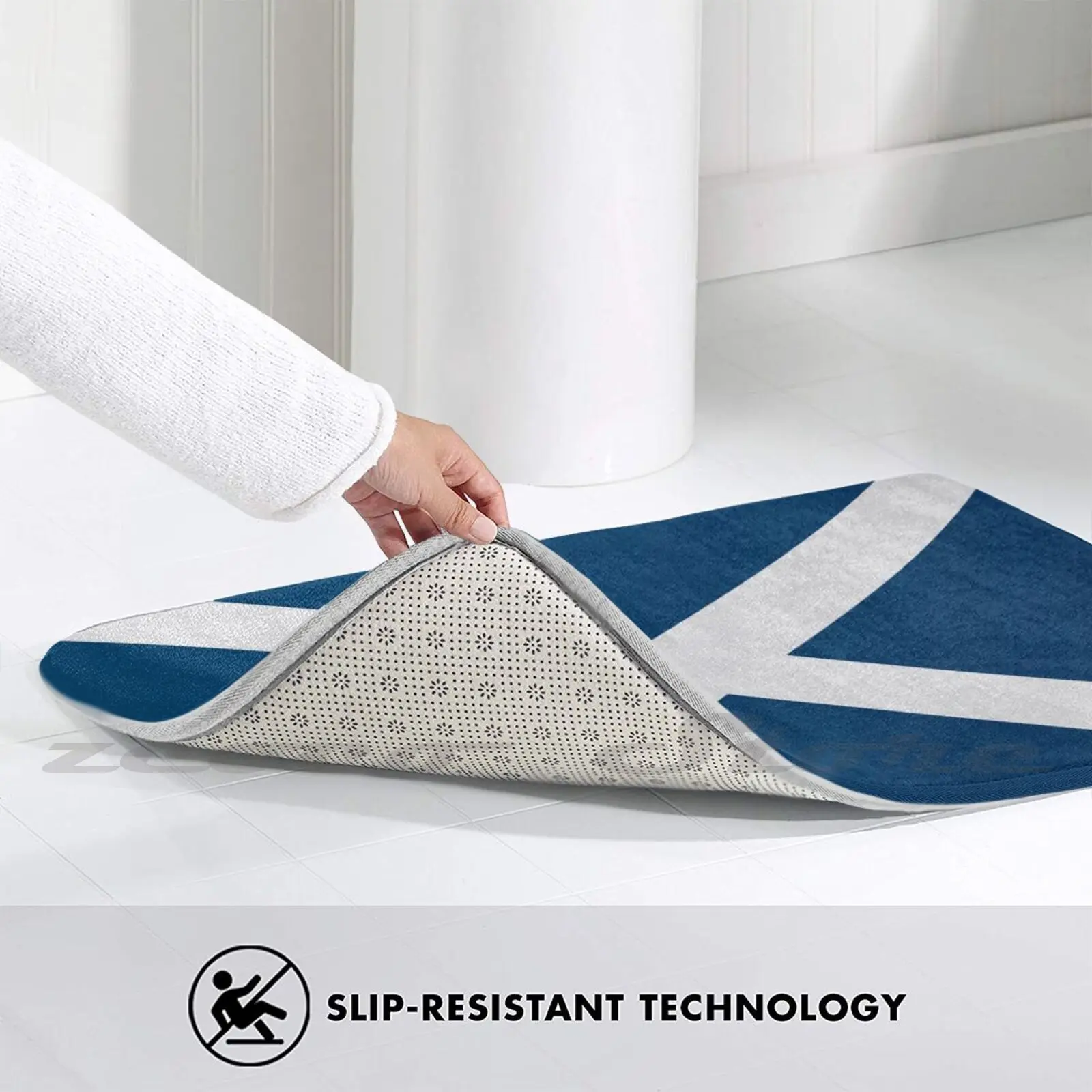 Ковер в виде флага коврик Нескользящая хорошо впитывающей влагу дверной