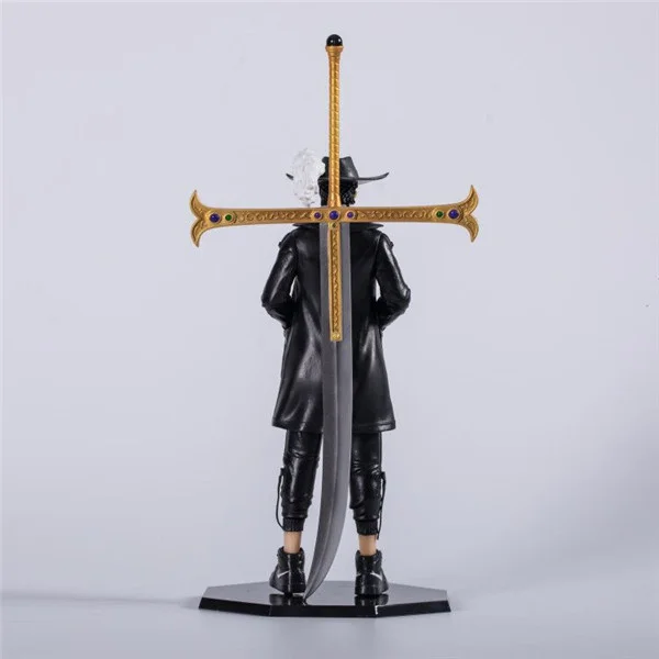 Аниме O.n.e.P.i.e.c.e. Модная уличная модная одежда Hawkeye Dracule Mihawk коробка фигуры около 22