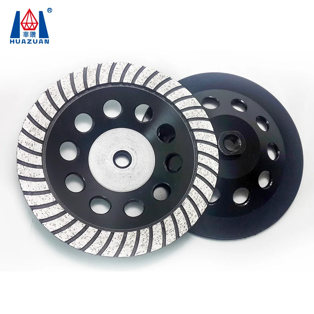 

7" Diamond turbo cup grinding wheel for angle grinder
