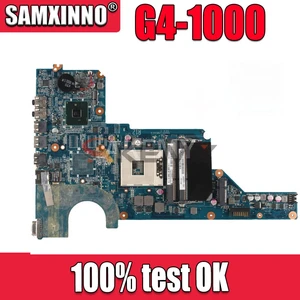 samxinno for hp pavilion g4 1000 g6 g7 laptop motherboard 636373 001 hm65 da0r13mb6e0 da0r13mb6e1 good quality working well free global shipping