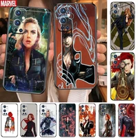 cartoon black widow for oneplus nord n100 n10 5g 9 8 pro 7 7pro case phone cover for oneplus 7 pro 17t 6t 5t 3t case