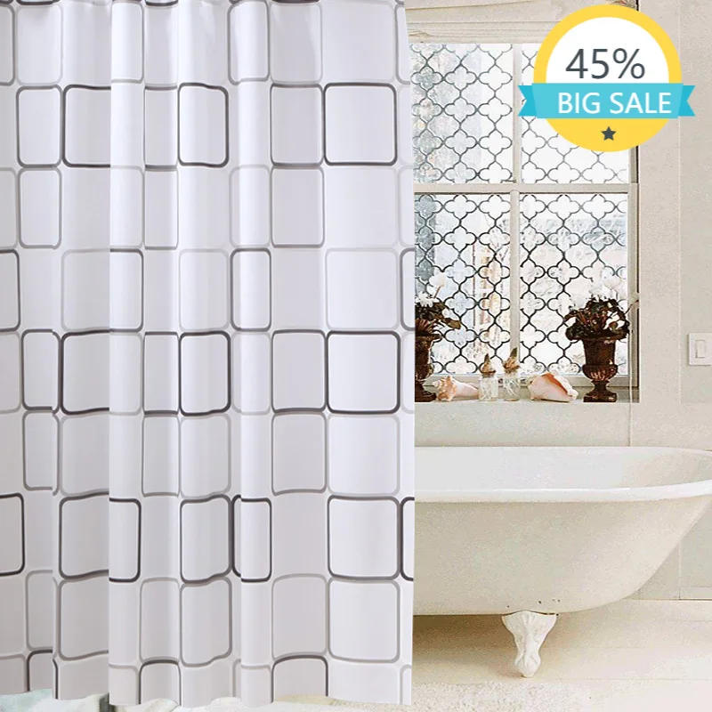 

Fabric Shower Curtain for Bathroom 3D Painting Bathroom Curtain Machine Washable Waterproof Toilet Door Curtain