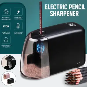new automatic pencil sharpener electric switch pencil sharpener stationery home office school supplies electric auto pencil shar free global shipping