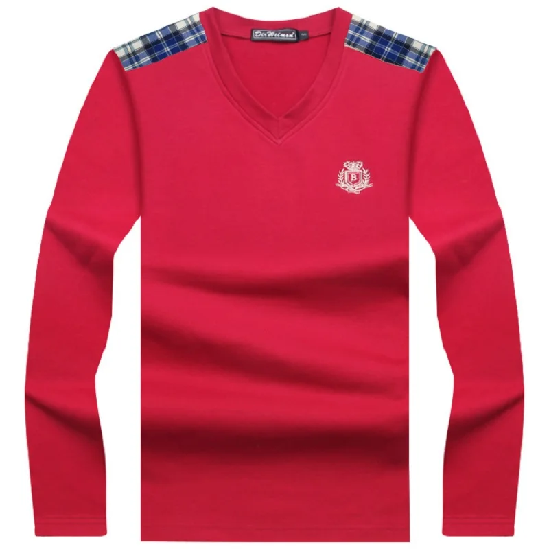 Рубашка поло мужская с длинным рукавом брендовая фитнес рубашка повседневная