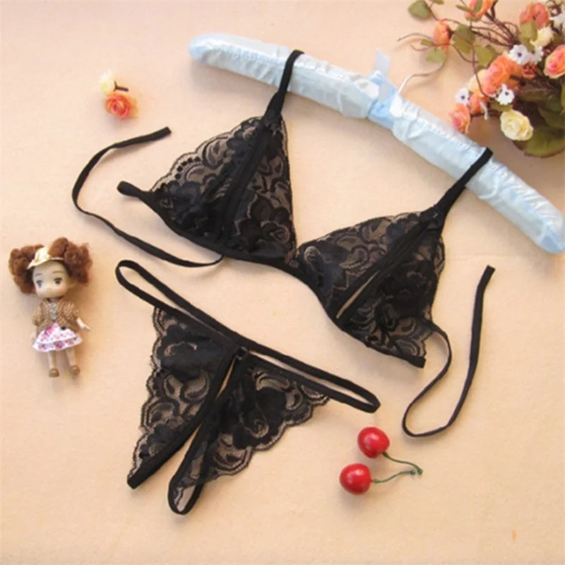 

Lace Bikini Set Summer swimwear women Bikini Sexy Beach Swimsuit Bathing Suit Bikini With Halter Strap