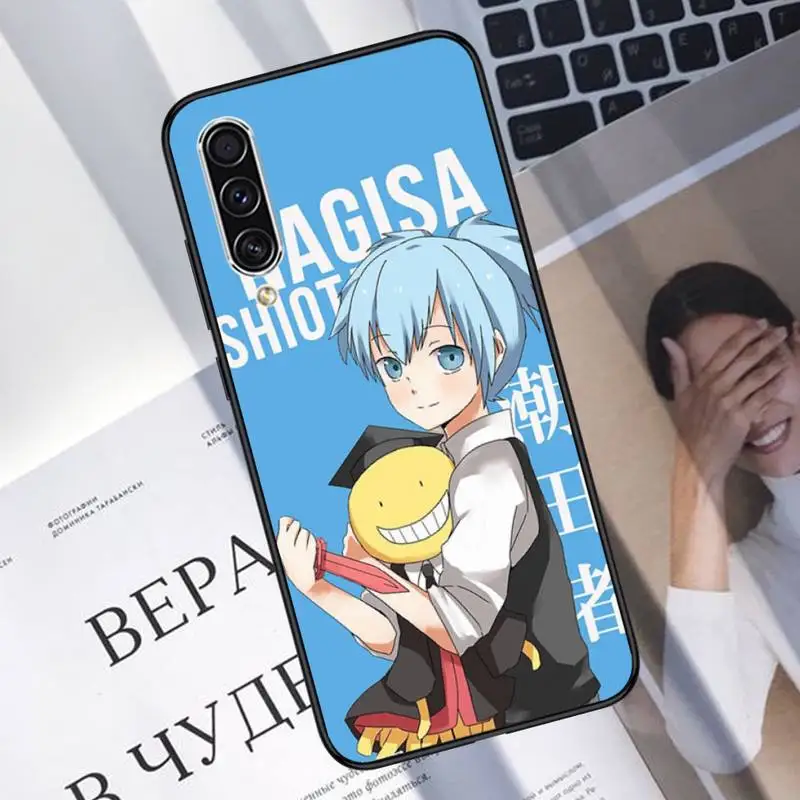 

Koro Sensei Phone Case For Samsung A20 A30 30s A40 A7 2018 J2 J7 prime J4 Plus S5 Note 9 10 Plus