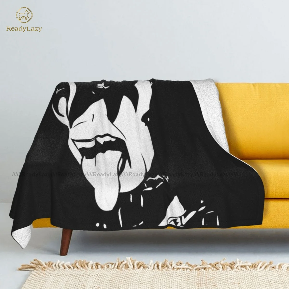 

Одеяло Kiss Band, мягкое модное покрывало, цветное флисовое покрывало