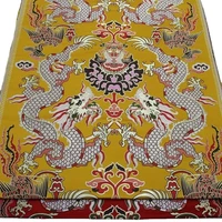 wide 28 chinese yunjin dragon robe horsewear dress qipao material trim cushion pillow cloth jacquard brocade silk fabric