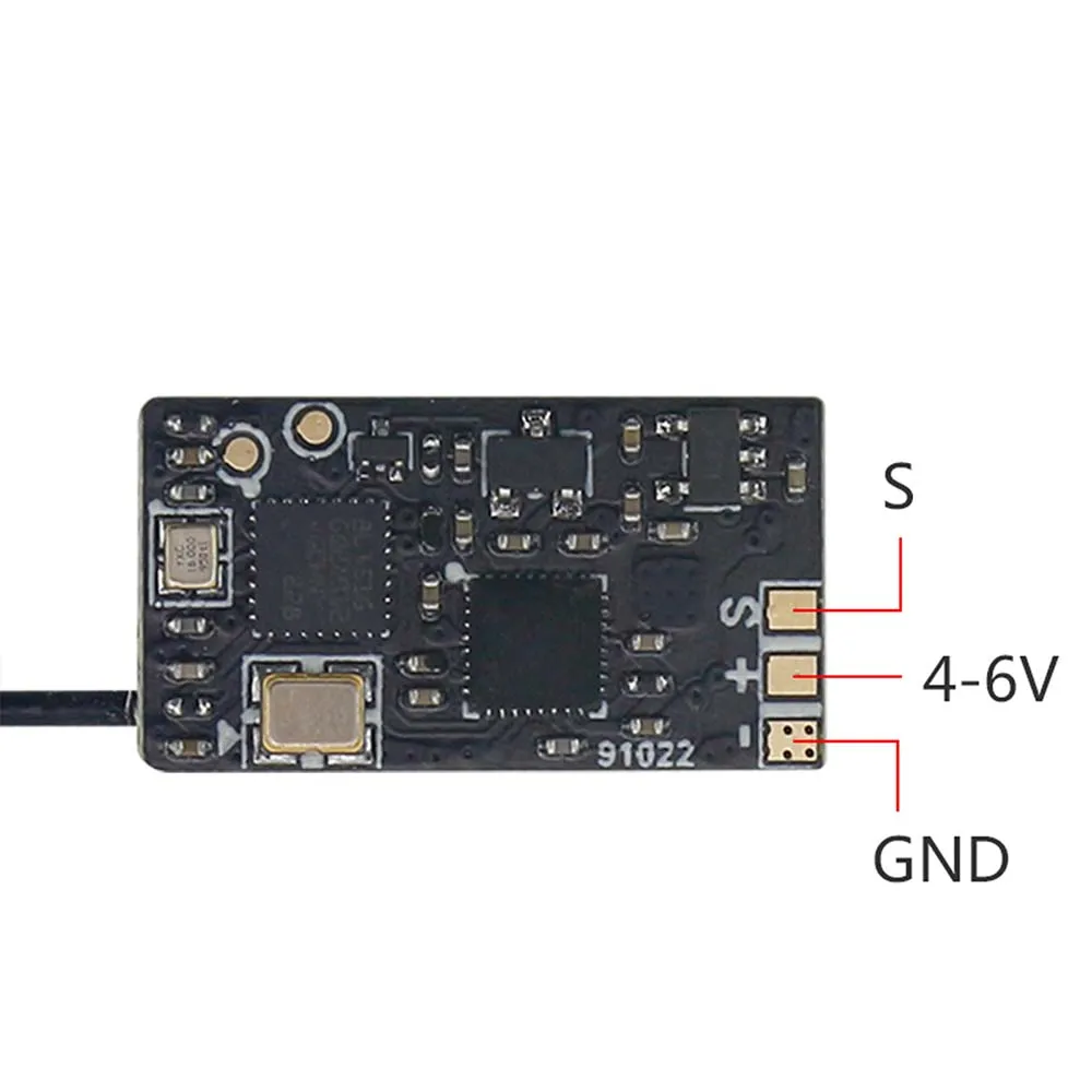 

Mini RSSI Output FASST Protocol FM900 Receiver Compatible with for SBUS/FUTABA/2.4G Traversing Machine Repair Parts