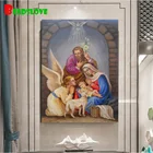 Алмазная 5d картина с ангелом Иисусом, полноразмерная вышивка квадратными и круглыми стразами, мозаика для вышивки крестиком B55