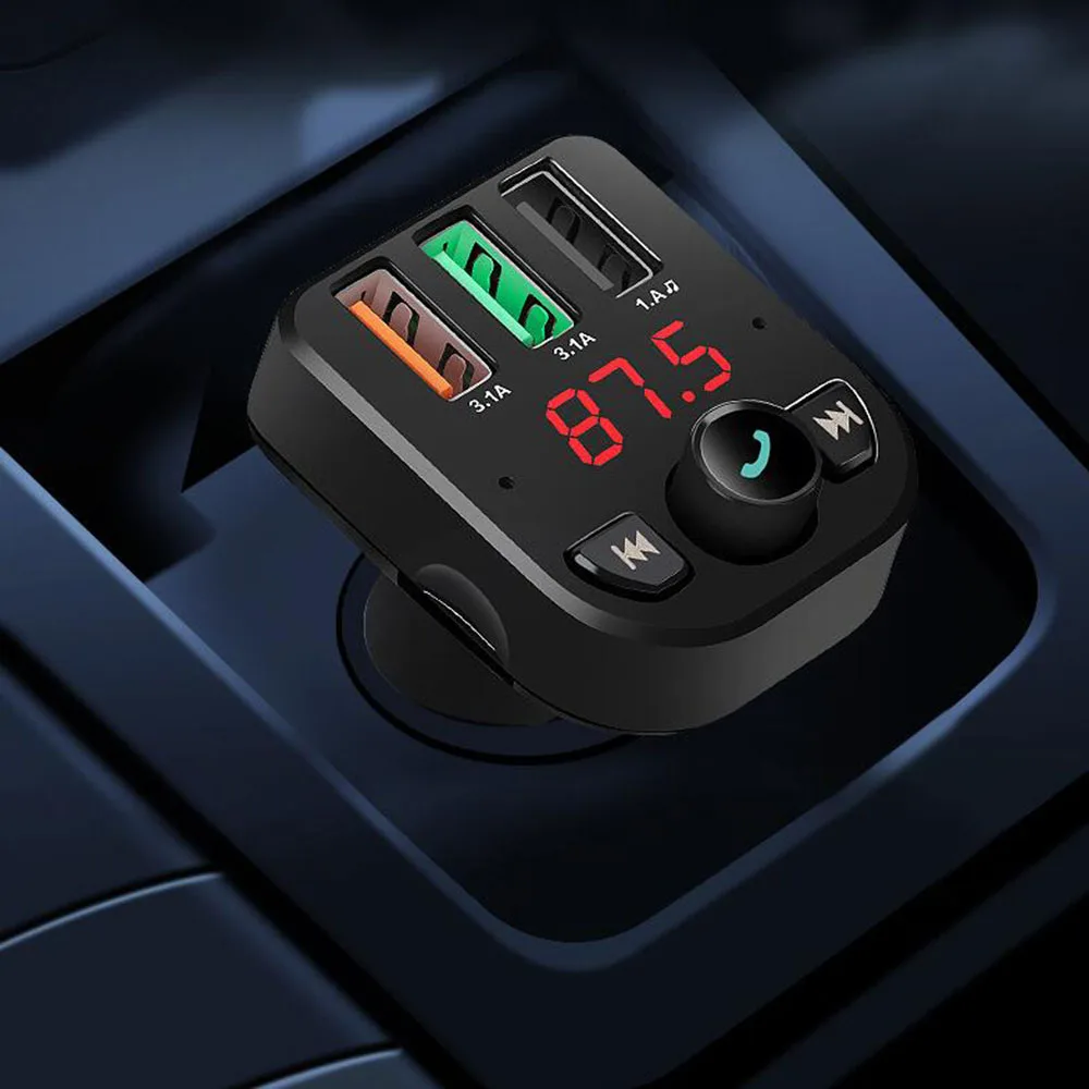 Микро кабель цифровой адаптер для зарядки автостайлинг Bluetooth FM передатчик