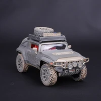 bburago 124 hummer h2 simulation alloy off road vehicle model modification collection toy ornaments the door can be opened