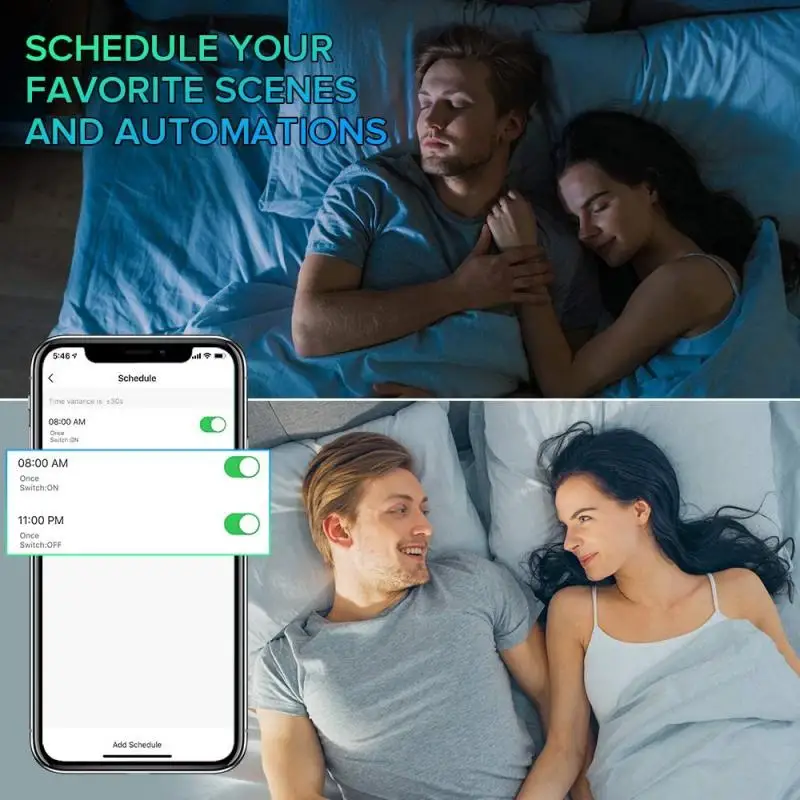 

WiFi Voice Control RGB Energy Saving Dimming LED Bulb Multicolor Smart Light Bulbs 6W E14 App Control Alexa/Google Smart bulb
