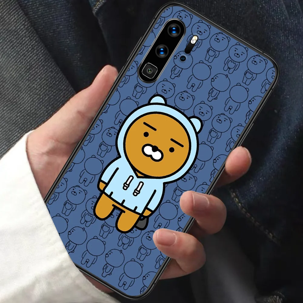 

Cartoon Cute Ryan Phone Case For HUAWEI P 9 10 20 30 40 Lite smart Pro Z 2019 Nova 5T 6 7 i black Waterproof Soft Shell Fashion